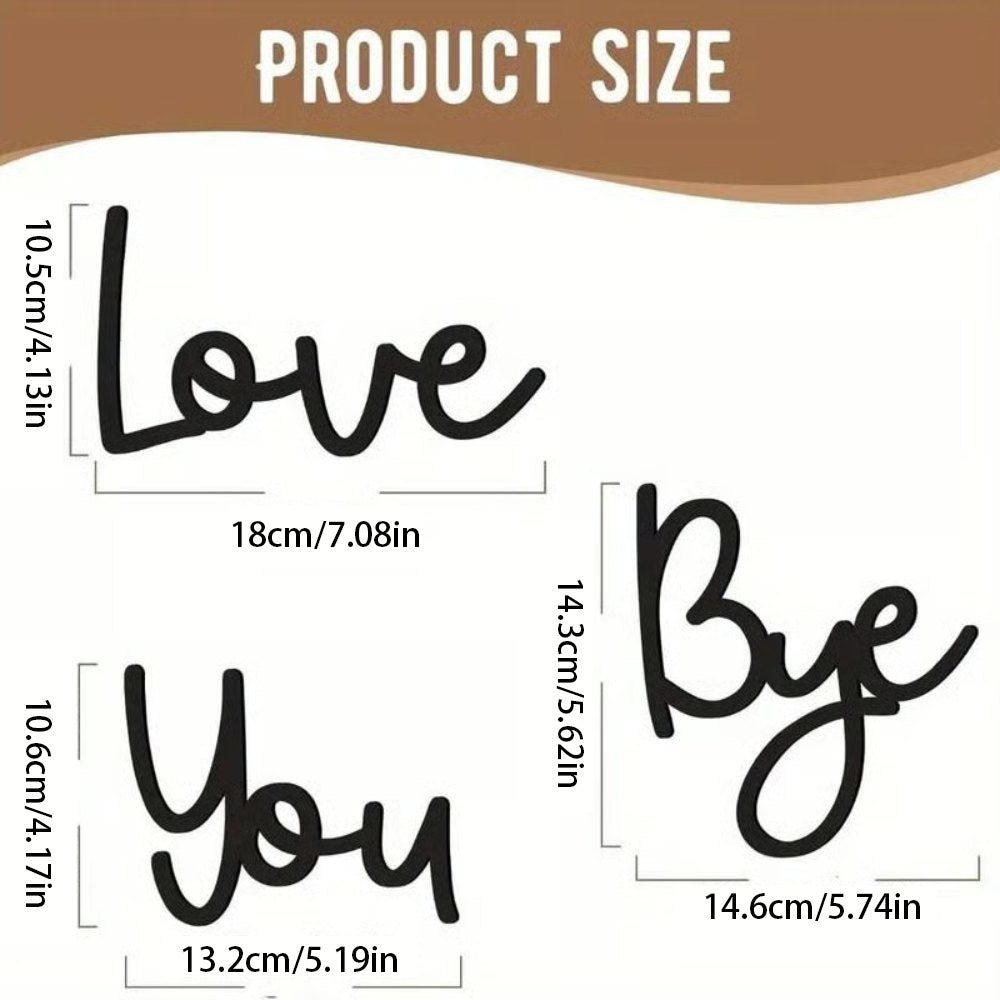 Wooden Wall Hanging Sign Decoration