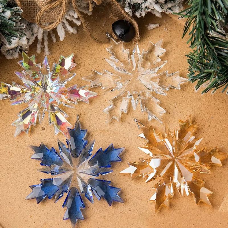 Crystal Snowflake Suncatcher ❄️