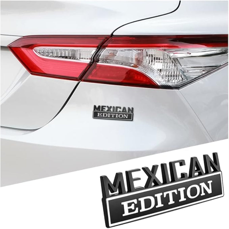 Mexican Edition - Emblem Sticker Badge, Funny Decals for Car, Truck, SUV, Motorcycle - TE012