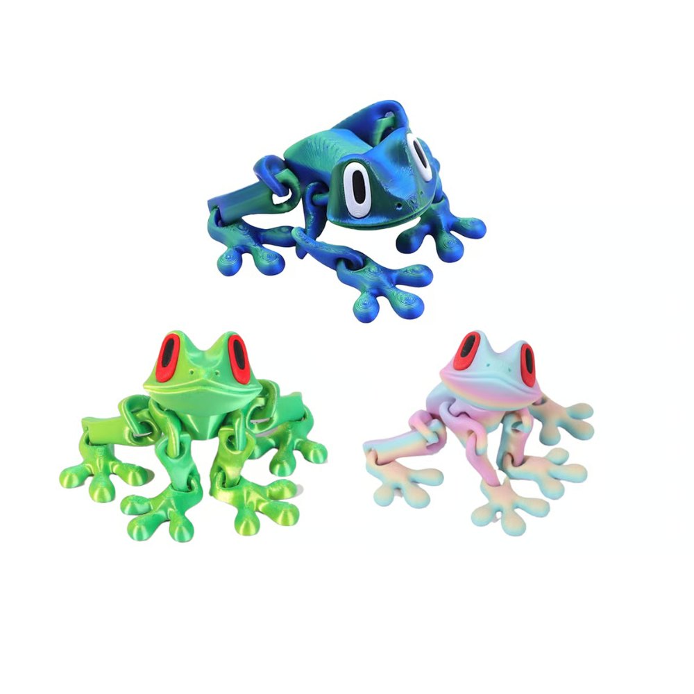 3D Printed Magnet Frog Toy