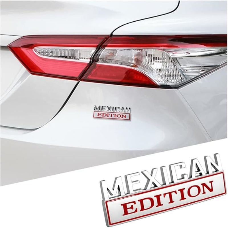 Mexican Edition - Emblem Sticker Badge, Funny Decals for Car, Truck, SUV, Motorcycle - TE012