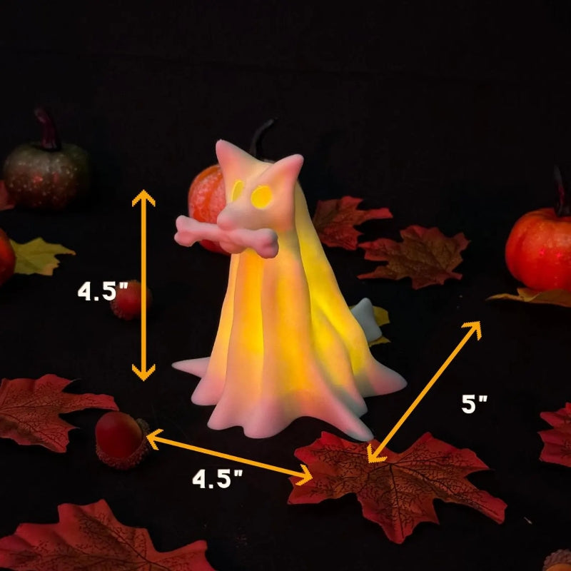 Glowing Ghost Dog ๐ถ๐ป