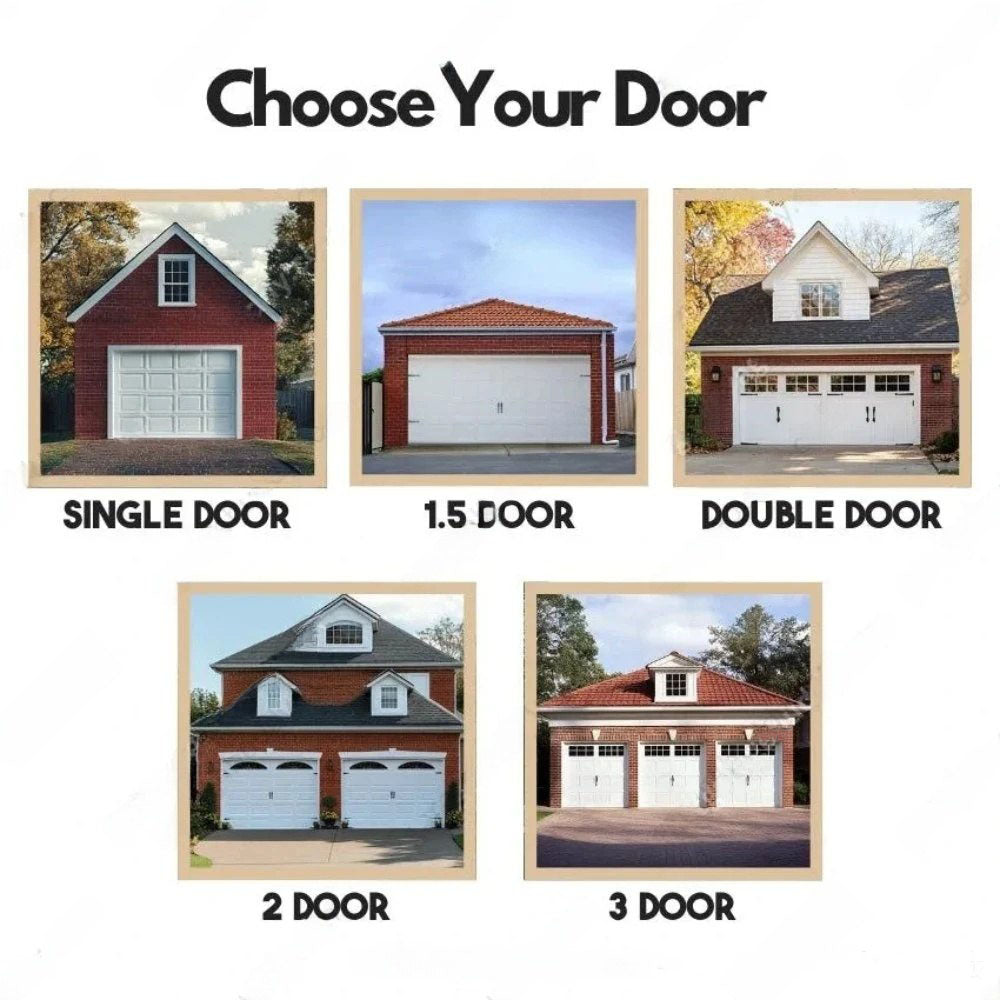 Peeking Clown Halloween Garage Door Covers D454