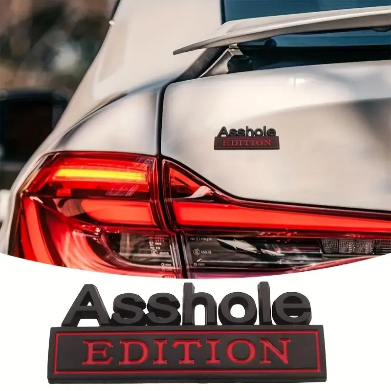 Airborne Edition - Emblem Sticker Badge, Funny Decals for Car, Truck, SUV, Motorcycle - TE041