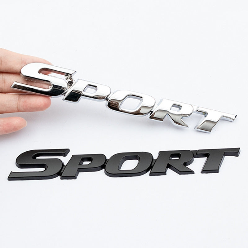 Sport - Emblem Sticker Badge, Funny Decals for Car, Truck, SUV, Motorcycle - TE029