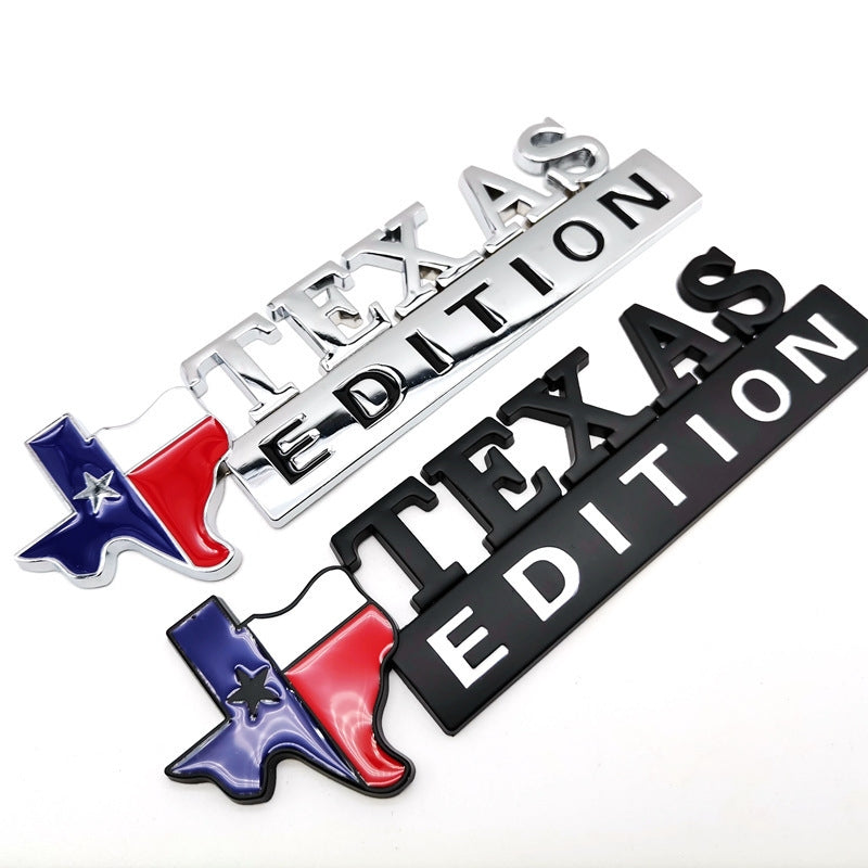 Texas Edition - Emblem Sticker Badge, Funny Decals for Car, Truck, SUV, Motorcycle - TE026