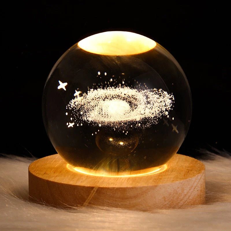 Crystal Space Lamp 🪐✨
