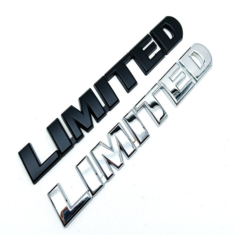 Limited - Emblem Sticker Badge, Funny Decals for Car, Truck, SUV, Motorcycle - TE036