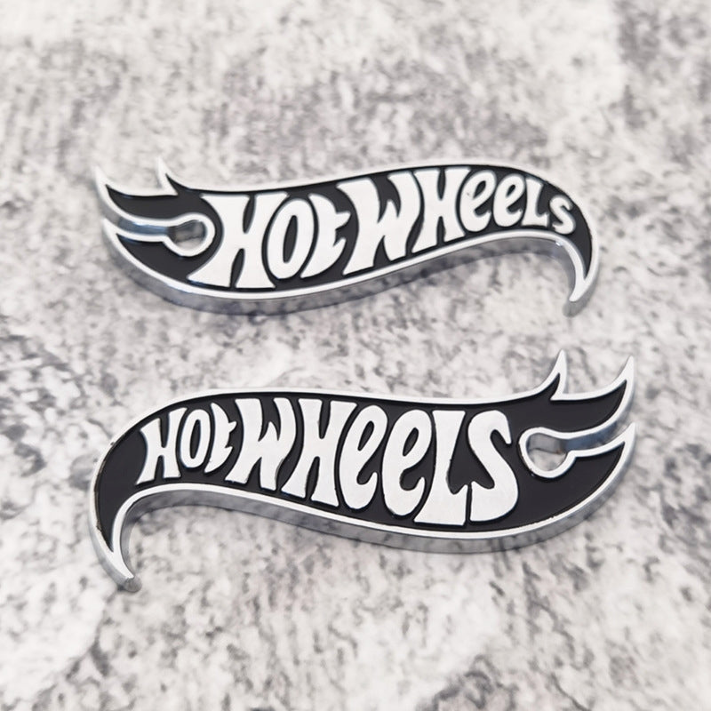 Hot Wheels - Emblem Sticker Badge, Funny Decals for Car, Truck, SUV, Motorcycle - TE003
