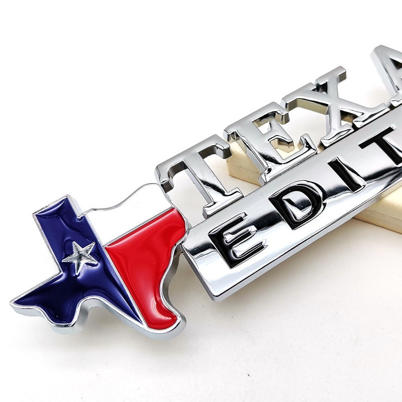 Texas Edition - Emblem Sticker Badge, Funny Decals for Car, Truck, SUV, Motorcycle - TE026