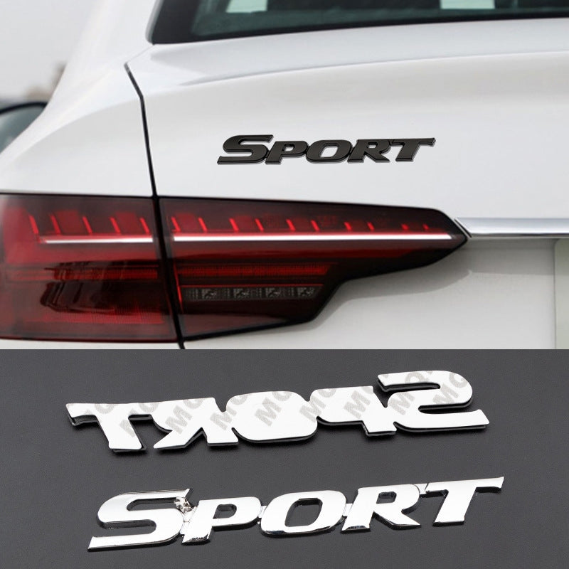 Sport - Emblem Sticker Badge, Funny Decals for Car, Truck, SUV, Motorcycle - TE029