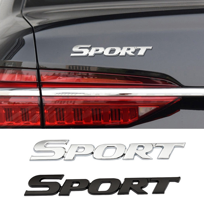 Sport - Emblem Sticker Badge, Funny Decals for Car, Truck, SUV, Motorcycle - TE029