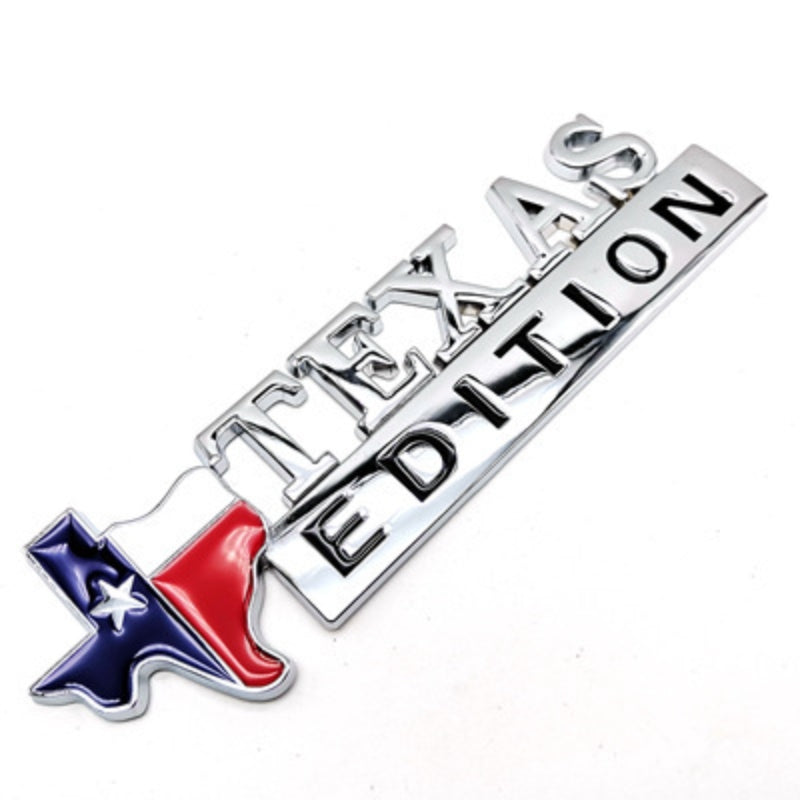 Texas Edition - Emblem Sticker Badge, Funny Decals for Car, Truck, SUV, Motorcycle - TE026