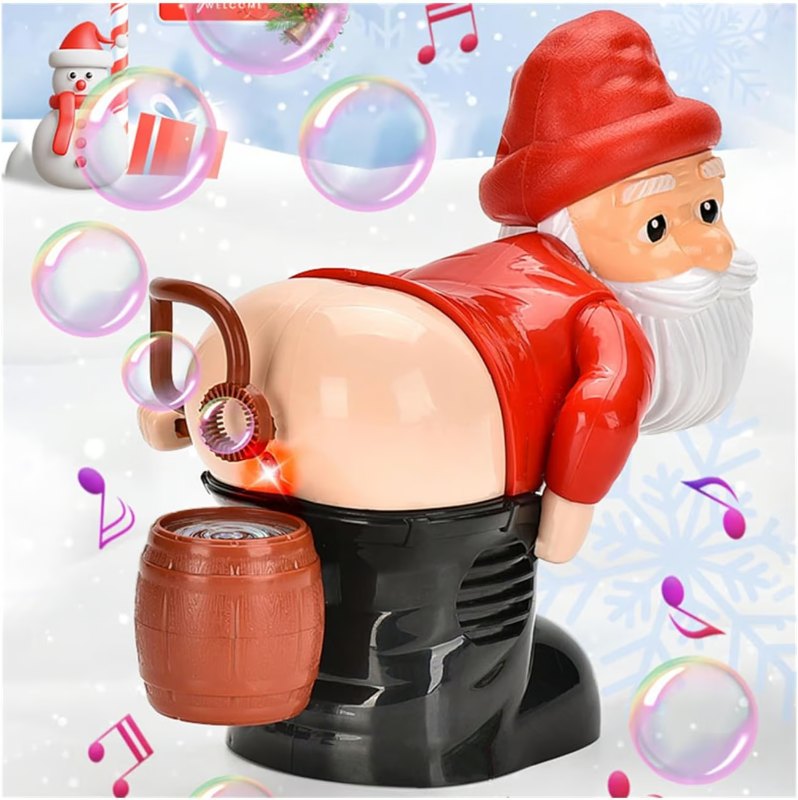 Funny Santa Claus Bubble Modeling of The Fart Fart π
π¨