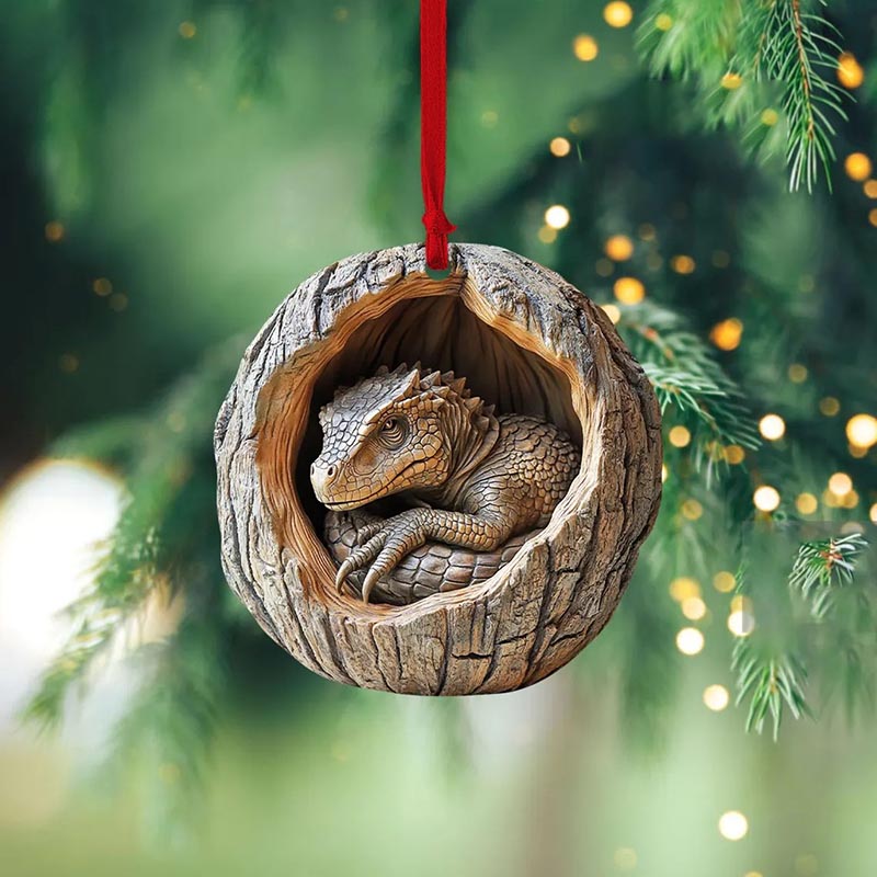 Dinosaur - Animal Christmas Ornament CH043