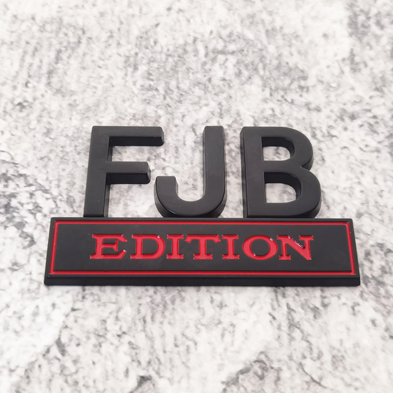 Fjb Edition - Emblem Sticker Badge, Funny Decals for Car, Truck, SUV, Motorcycle - TE039