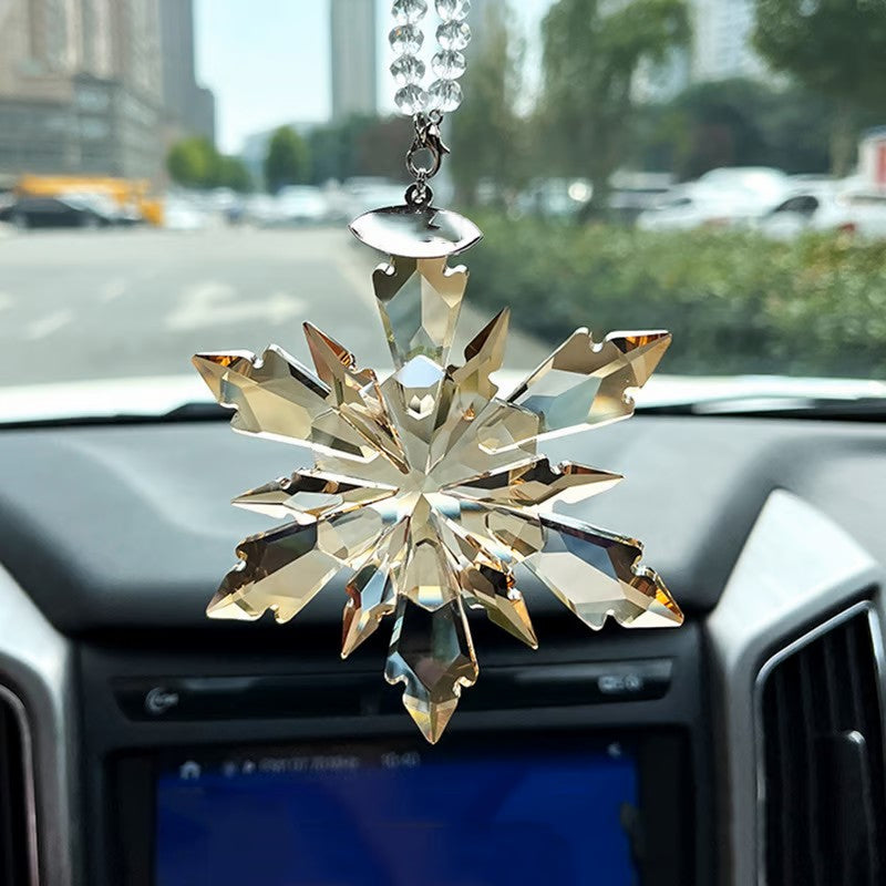 Crystal Snowflake Suncatcher ❄️