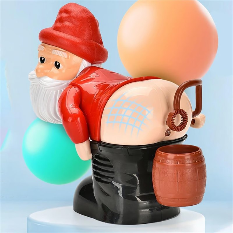 Funny Santa Claus Bubble Modeling of The Fart Fart π
π¨