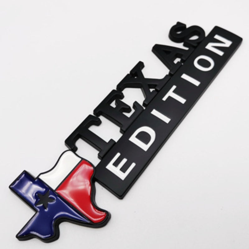 Texas Edition - Emblem Sticker Badge, Funny Decals for Car, Truck, SUV, Motorcycle - TE026