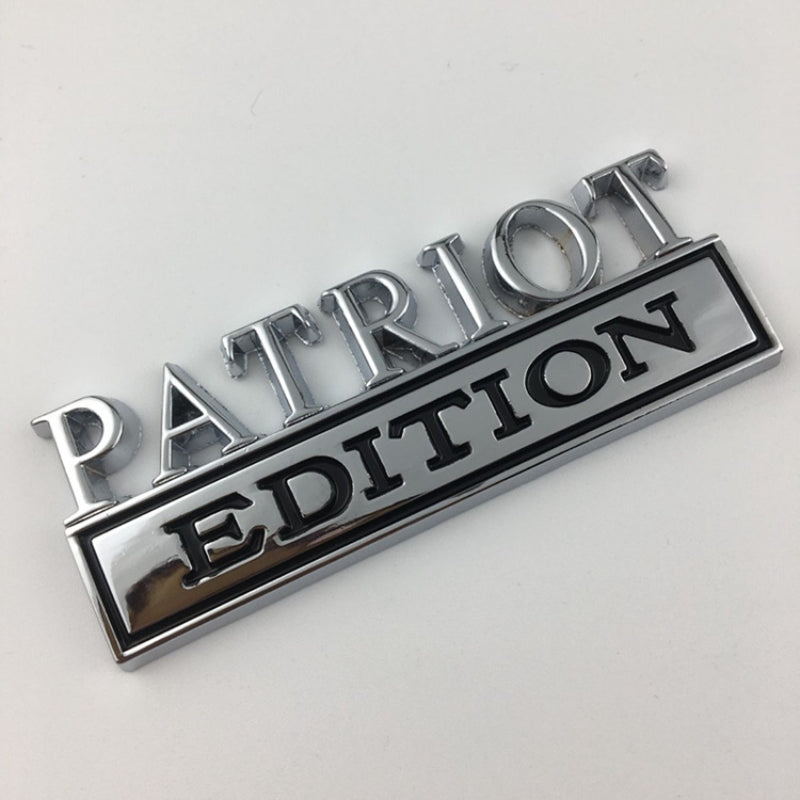 Patriot Edition - Emblem Sticker Badge, Funny Decals for Car, Truck, SUV, Motorcycle - TE038