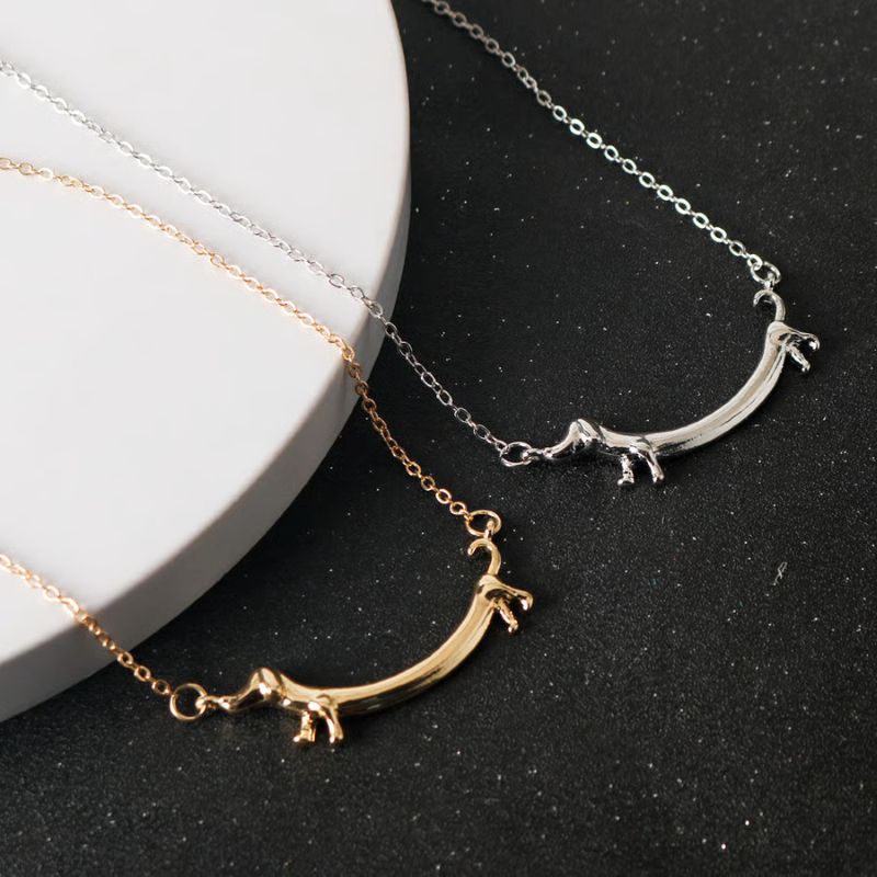 Elegant Dachshund Necklace