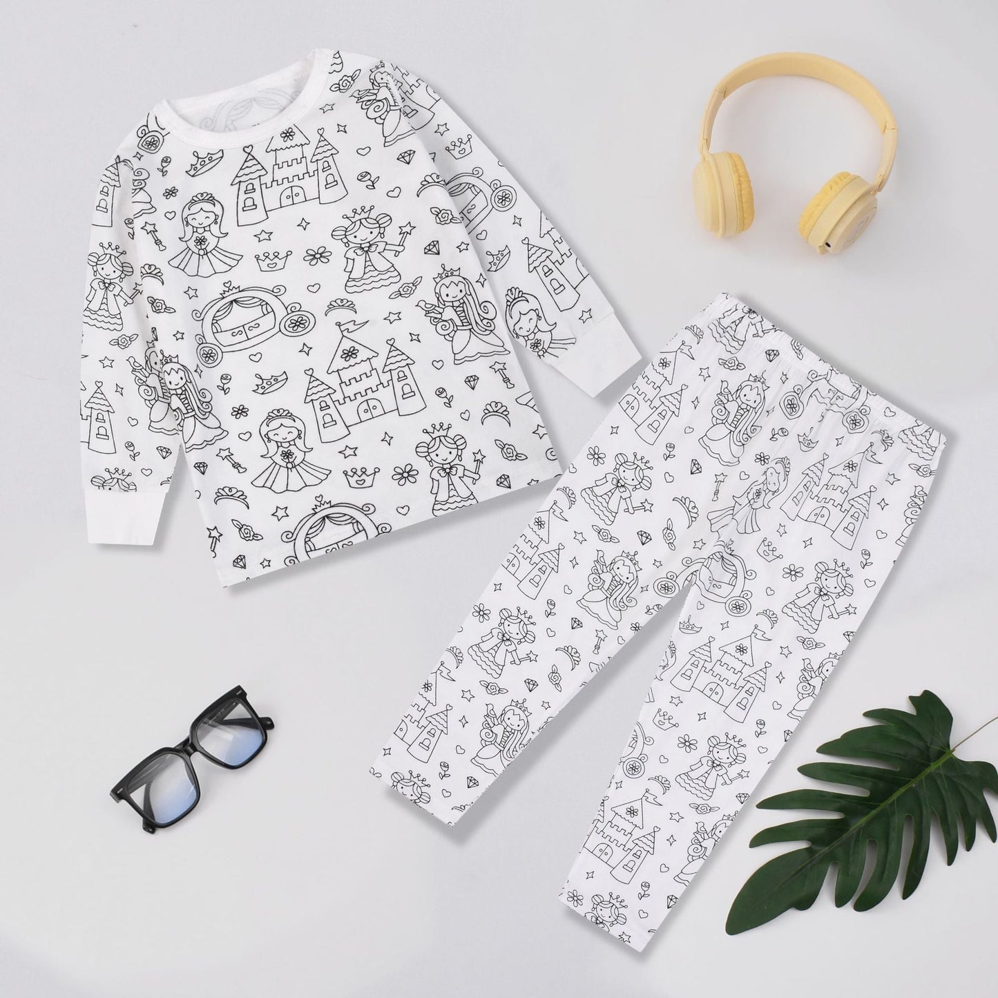 DIY Paintable Pajama Set for Children