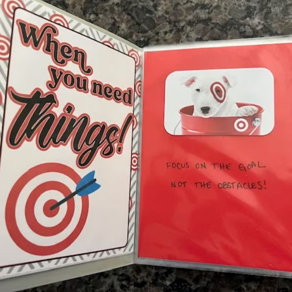 Christmas Gift Card Book - Hardcover & Durability Line