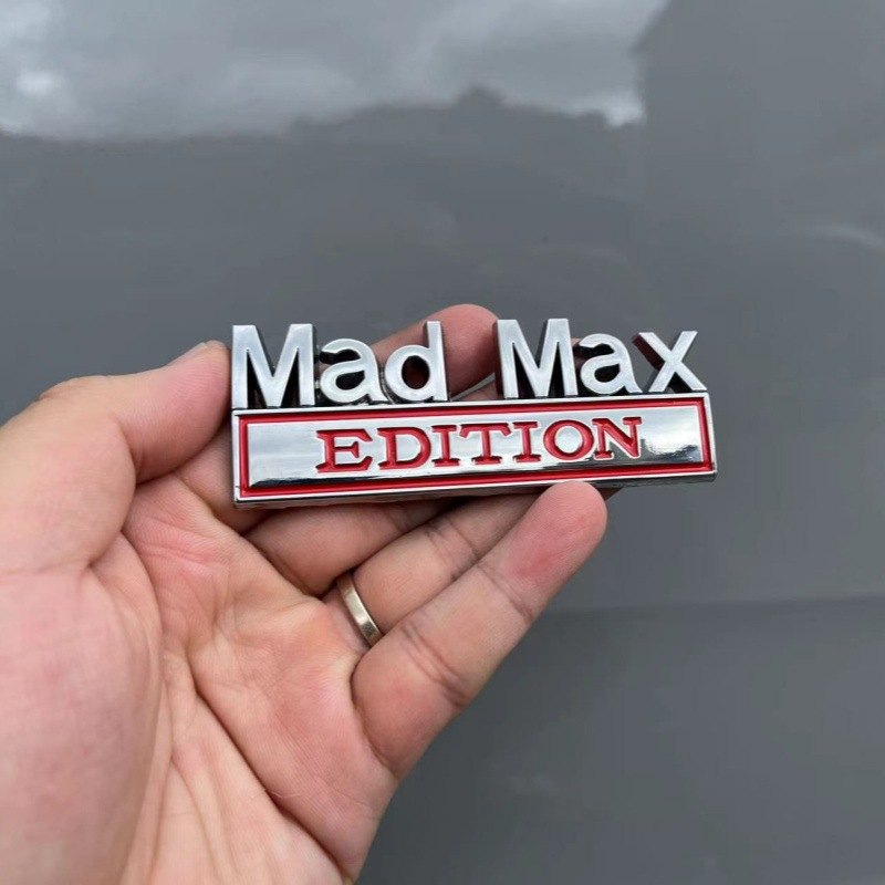Mad Max Edition - Emblem Sticker Badge, Funny Decals for Car, Truck, SUV, Motorcycle - TE017