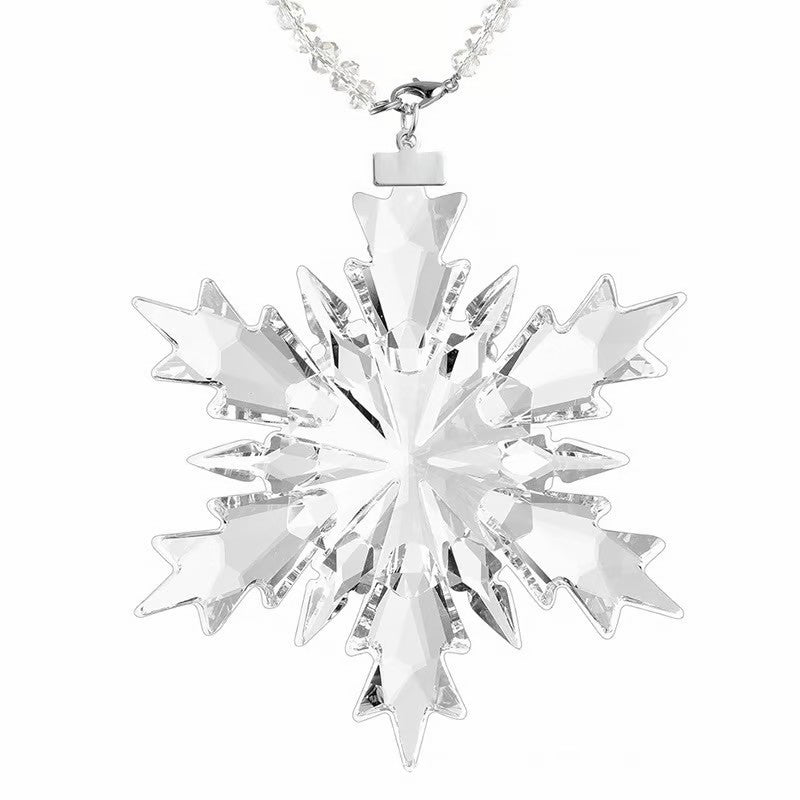 Crystal Snowflake Suncatcher ❄️