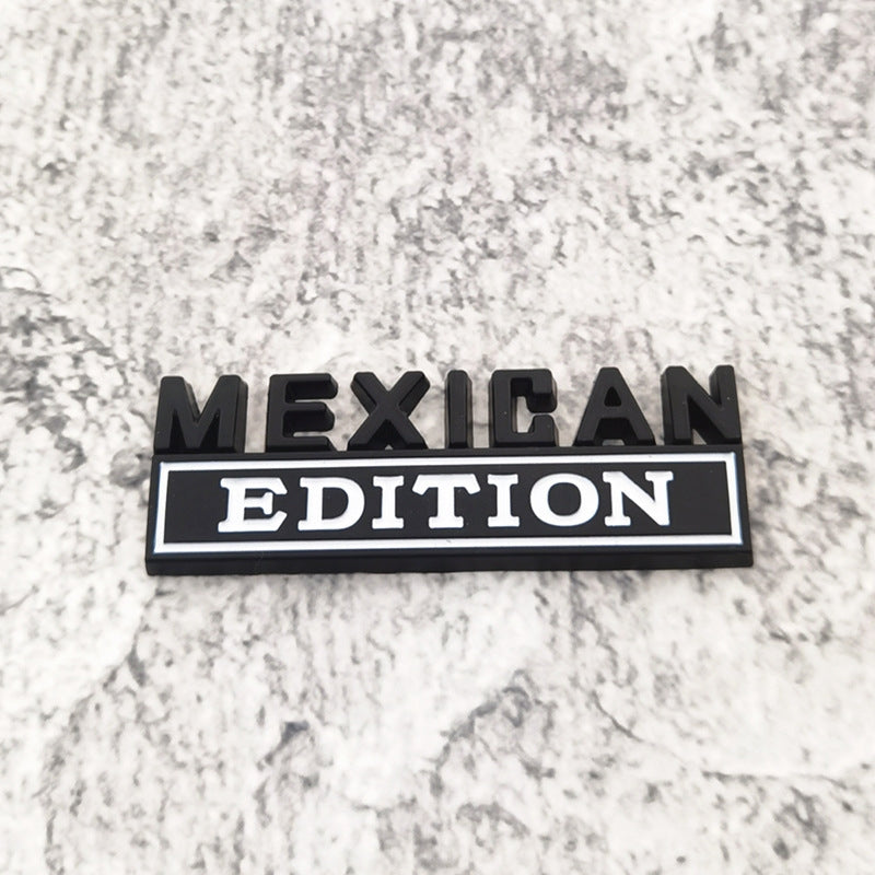 Mexican Edition - Emblem Sticker Badge, Funny Decals for Car, Truck, SUV, Motorcycle - TE012