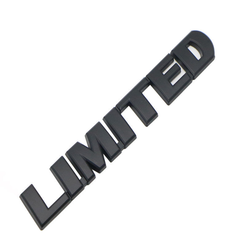 Limited - Emblem Sticker Badge, Funny Decals for Car, Truck, SUV, Motorcycle - TE036