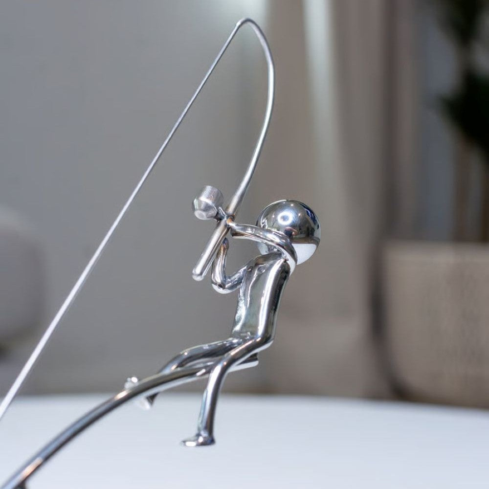The Fisherman Balancing Sculpture