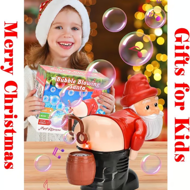 Funny Santa Claus Bubble Modeling of The Fart Fart π
π¨