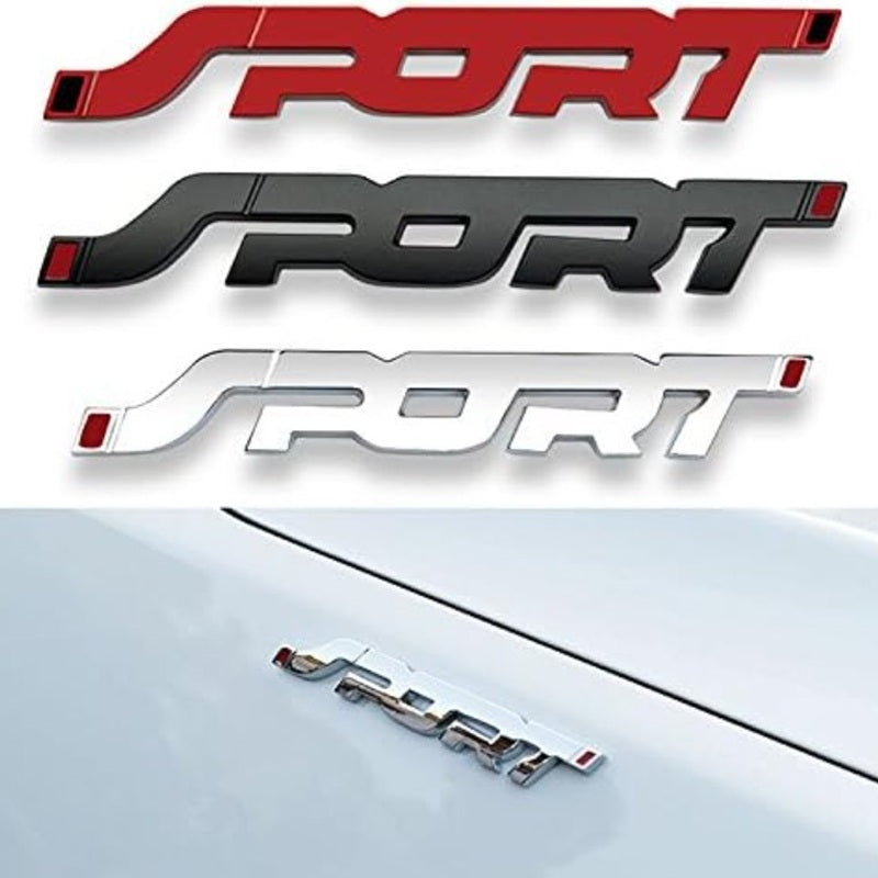 Sport - Emblem Sticker Badge, Funny Decals for Car, Truck, SUV, Motorcycle - TE006