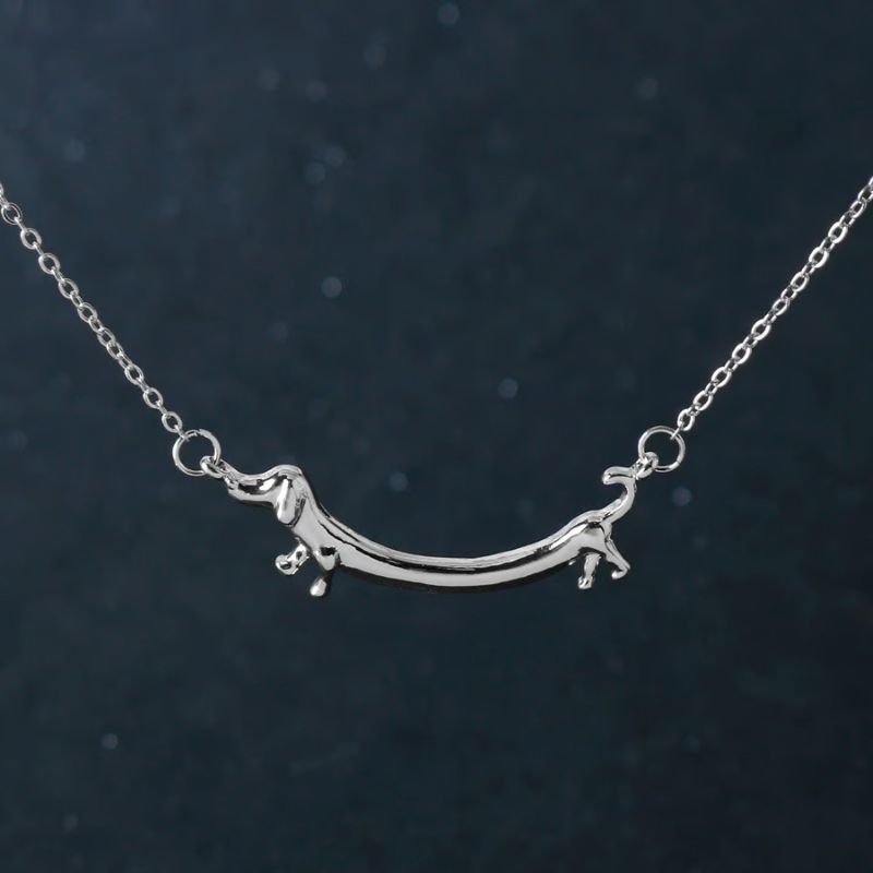 Elegant Dachshund Necklace