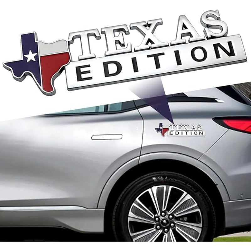 Texas Edition - Emblem Sticker Badge, Funny Decals for Car, Truck, SUV, Motorcycle - TE026