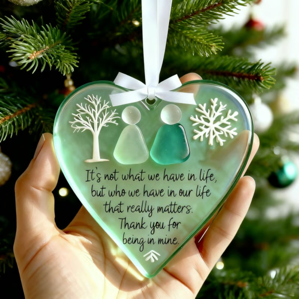 Shaped Sea Glass Friendship Decor Shaped by Nature & Crafted by Hand!