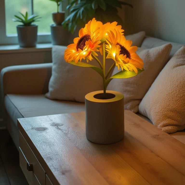 Sunflower Lamp 🌻
