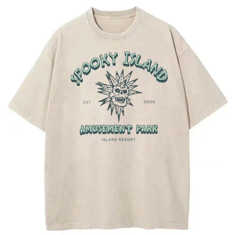 Spooky Island Halloween T-Shirt