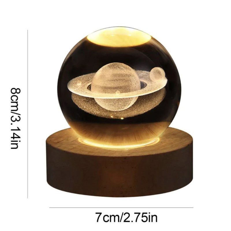 Crystal Space Lamp 🪐✨