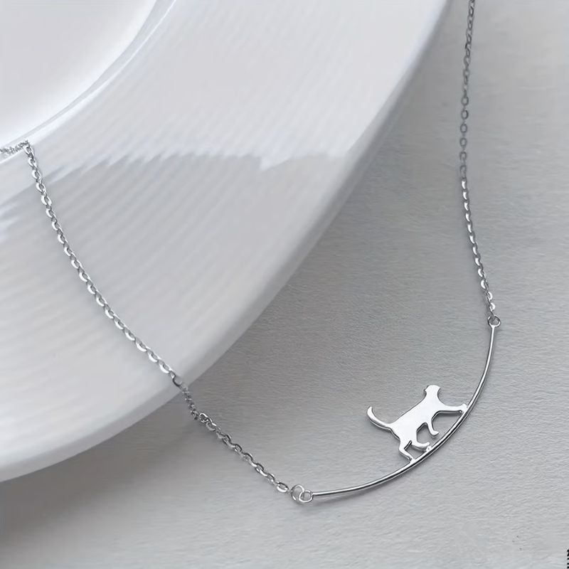 Elegant Dachshund Necklace