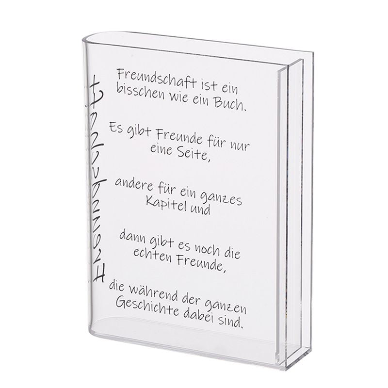 Acrylic Book Vase