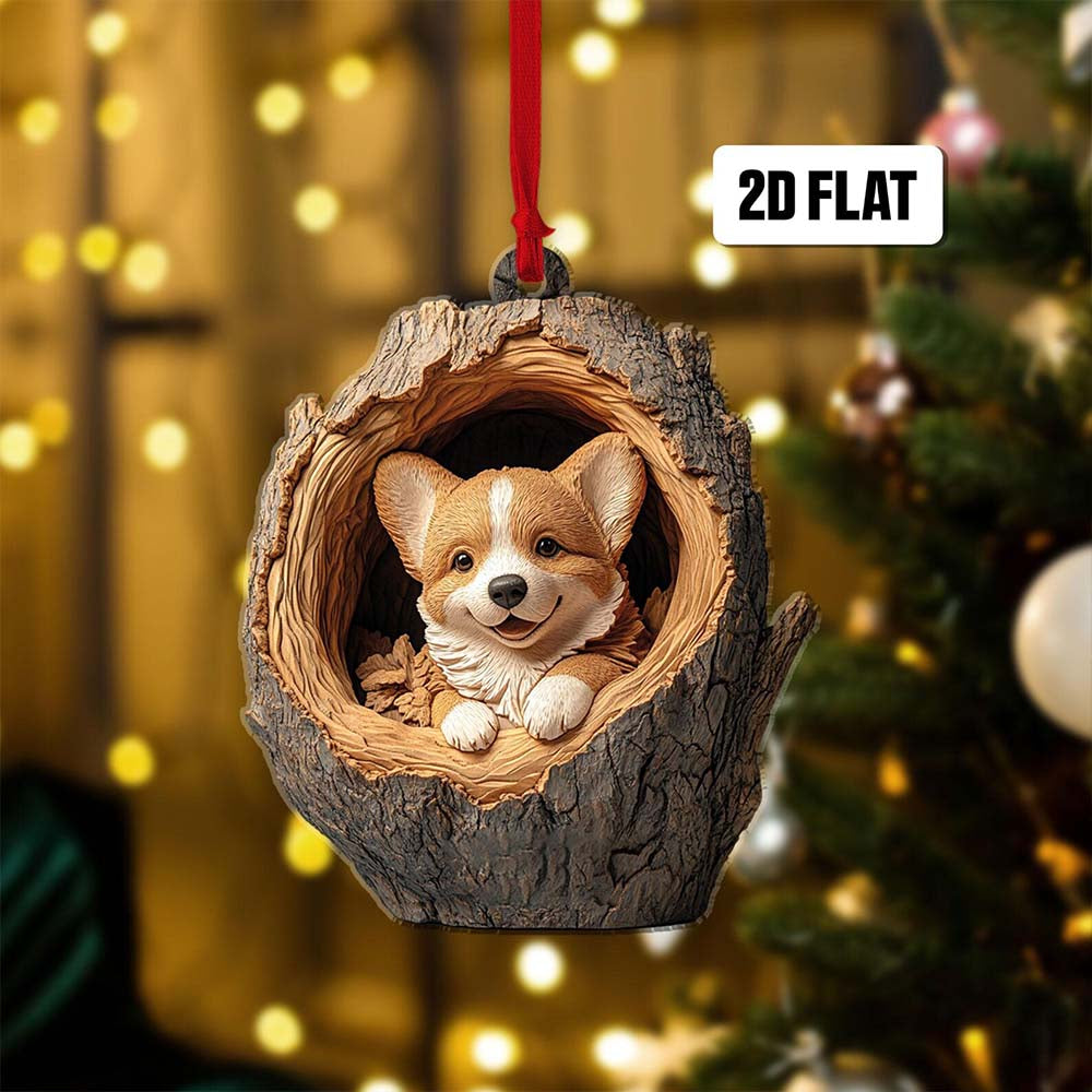 Corgi - Animal Christmas Ornament CH109