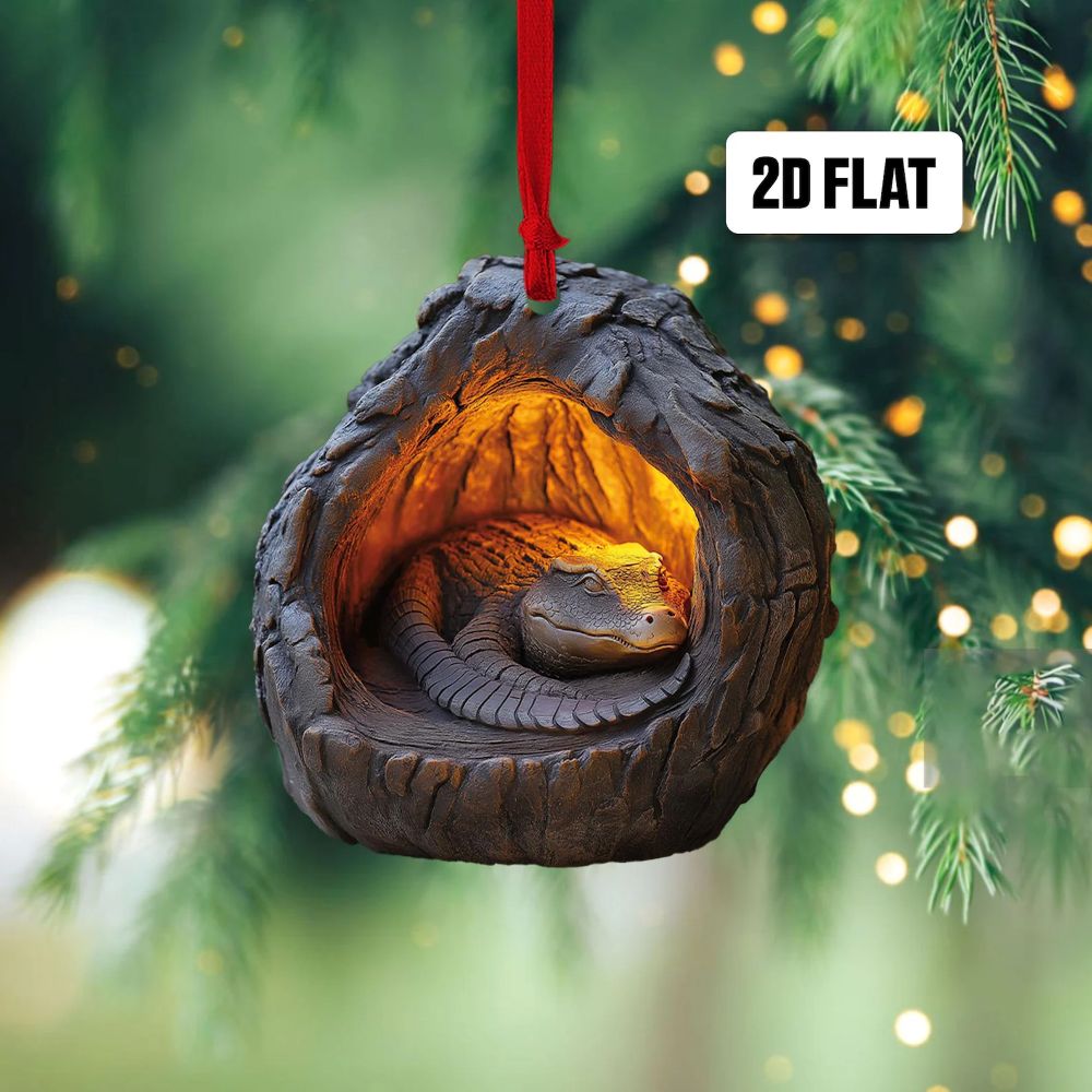 Crocodile - Animal Christmas Ornament CH149