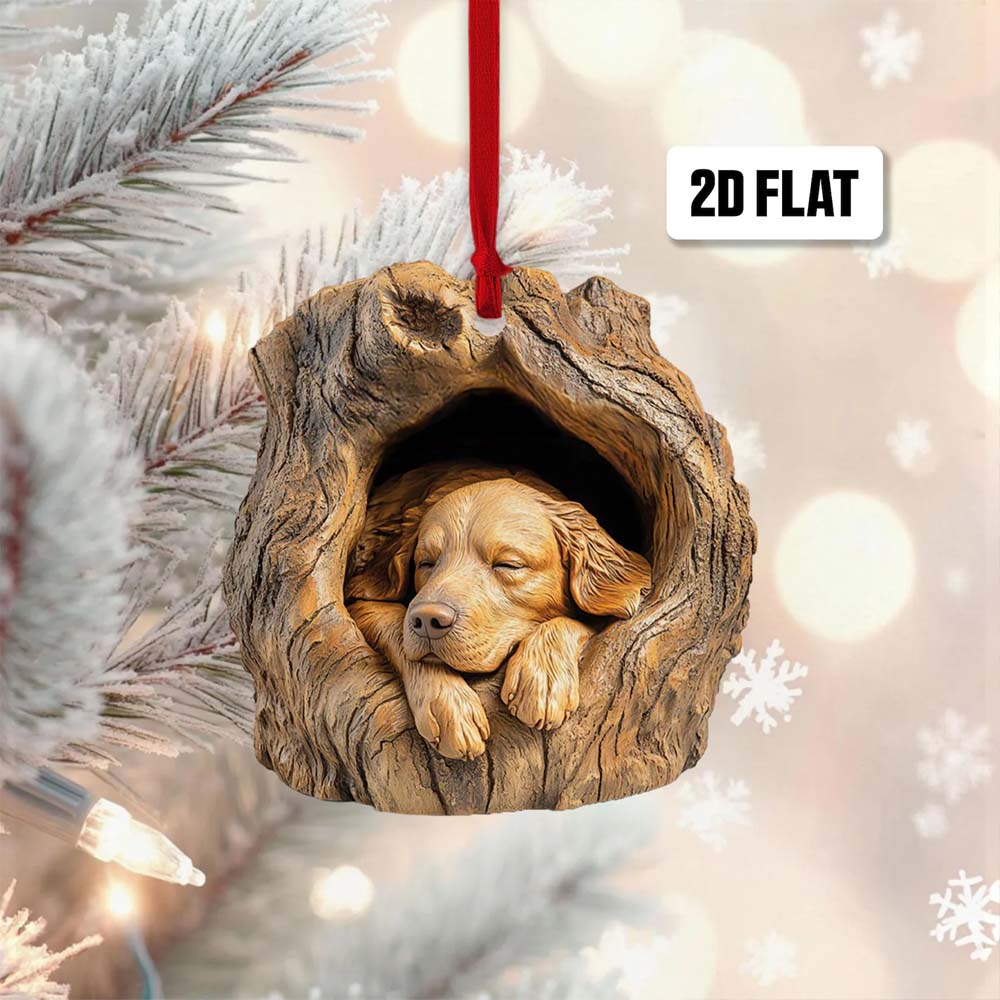 Golden Retriever - Animal Christmas Ornament CH152