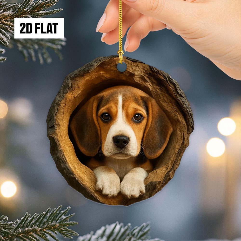 Beagle - Animal Christmas Ornament CH153