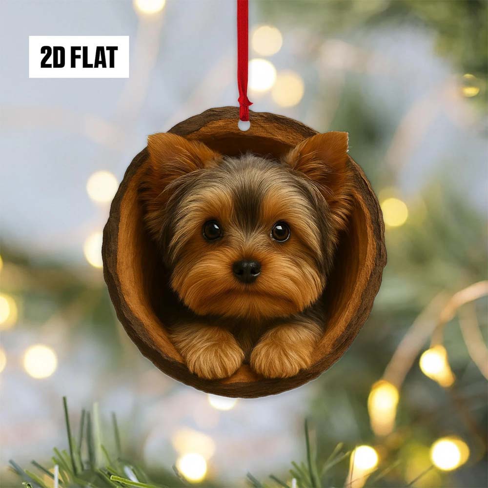 Yorkshire Terrier - Animal Christmas Ornament CH157