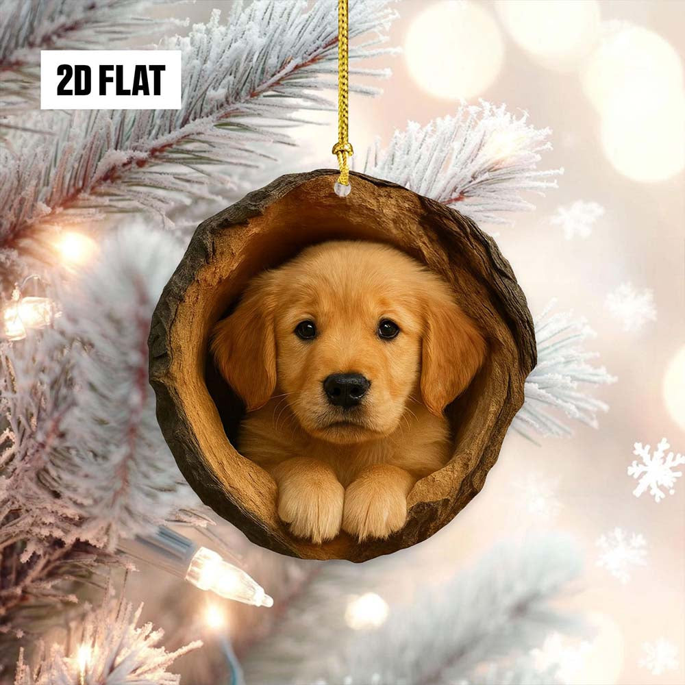 Golden Retriever - Animal Christmas Ornament CH159