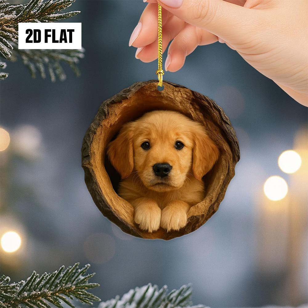 Golden Retriever - Animal Christmas Ornament CH159