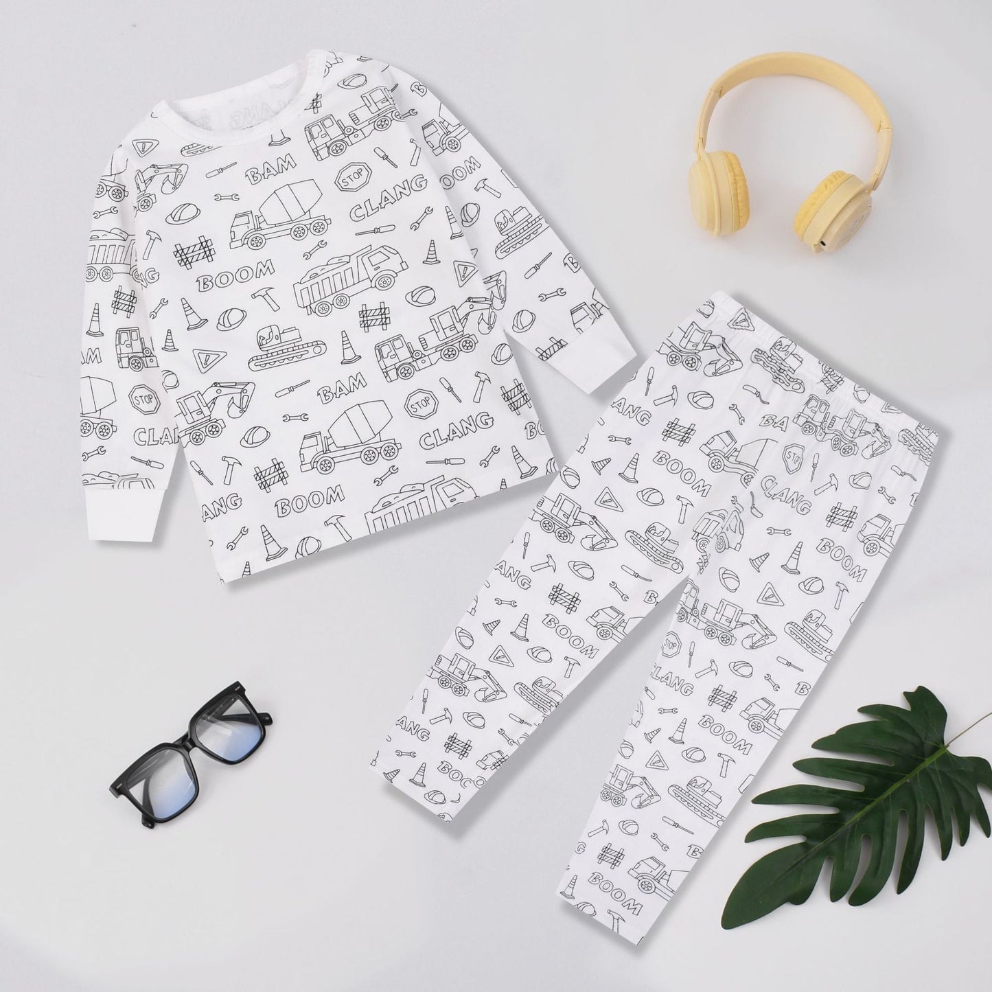 DIY Paintable Pajama Set for Children